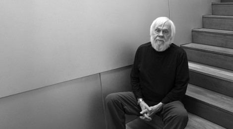 Baldessari at his studio. Photo by Tyler Hubby.