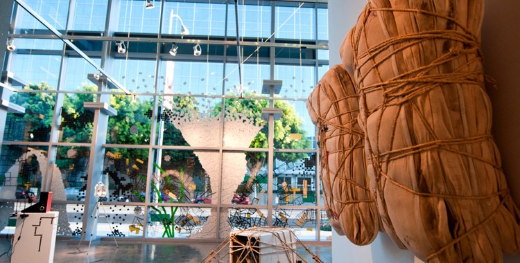 Installation shot of “Descartes” 2010 at MOLAA