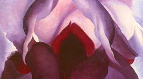 Georgia O’Keeffe, from the “Flower of Life II” series