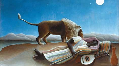 Henri Rousseau, Sleeping Gypsy, 1897