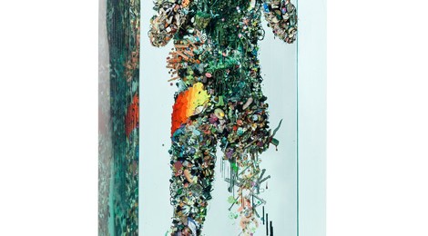 Dustin Yellin, Psychogeography 43, 2014.