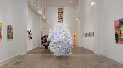 Jamie Scholnick's Redesigned, Repurposed, Re- everythinged, installation view, at CB1 Gallery