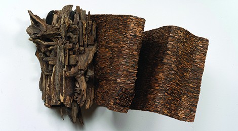 Leonardo Drew, Number 34S, 2014. Courtesy of the artist and Anthony Meier Fine Arts, San Francisco, CA. Photo: John Berens, NYC.