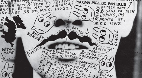 Plate 134 from Not Nothing: Selected Writings by Ray Johnson, 1954–1994. © Estate of Ray Johnson, courtesy Richard L. Feigen & Co.