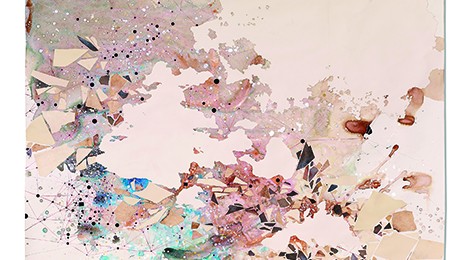 Val Britton, Moonscape, 2014. Courtesy of the Artist and Gallery Wendi Norris.