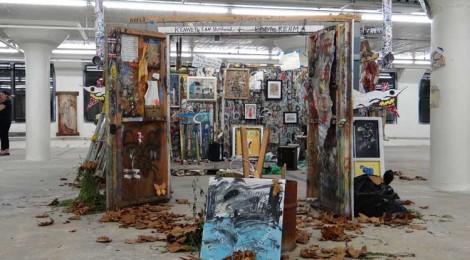 “Misappropriation of a Modern Artifact,” installation at The Conception Gallery in Long Island City. Photo Courtesy of The Conception Gallery.