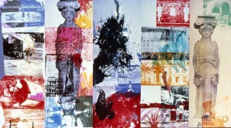 Robert Rauschenberg
Caryatid Cavalcade I / ROCI CHILE, 1985
Robert Rauschenberg Foundation
