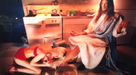 David LaChapelle, Jesus is My Homeboy -Footwash at Vogelsang Gallery