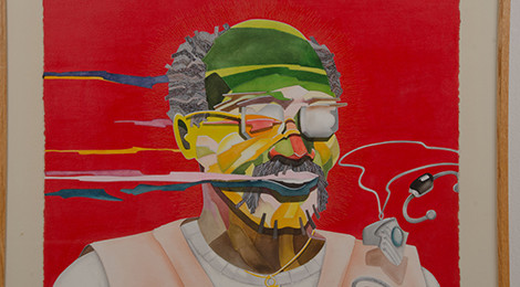 Mark Steven Greenfield, Dale, 1985, collection of the Brockman Gallery.