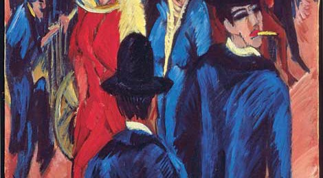Ernst Ludwig Kirchner (1880–1938), Berlin Street Scene, 1913, from Neue Galerie/Private Collection