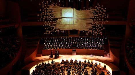 From the Missa Solemnis performance at Walt Disney Concert Hall on January 9,
courtesy Mathew Imaging.