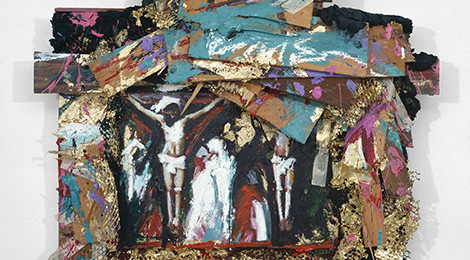 Jim Morphesis, No Sanctuary, 1981, collection of Ray Mnich.