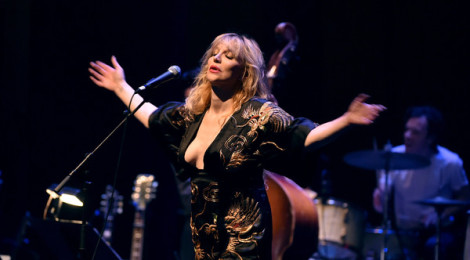 Courtney Love melts the Ace stage for the David Lynch Foundation