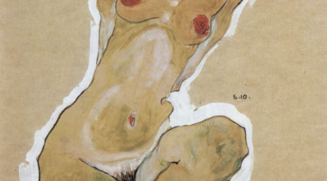 Squatting Female Nude, 1910.