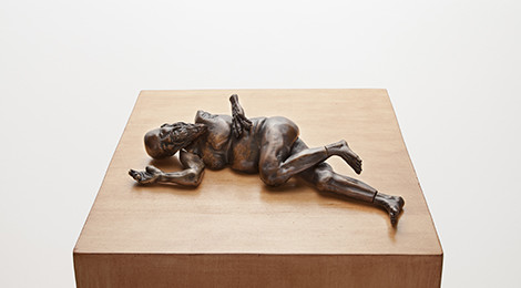 Eric Wesley, New Realistic Figures (Sleeping): Confucius, 2015. Photo courtesy the artist and 356 S. Mission Rd.