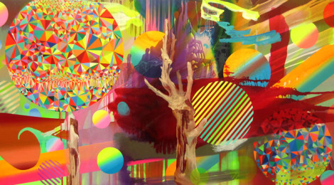 Satoshi Ohno, Dating in Ocean of Trees, 2015, at Tomio Koyama Gallery.
