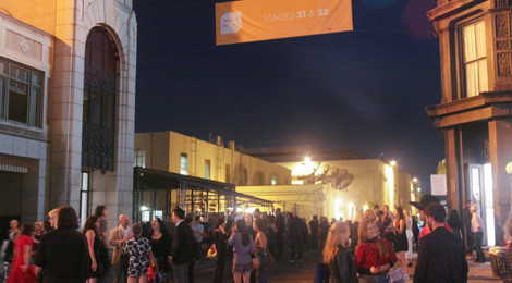 Paris Photo Los Angeles 2015: Opening night New York Street Backlot at the Paramount Pictures Studios © Calvin Lee / Paris Photo.