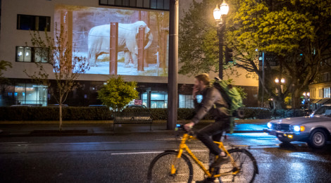 Coleen Plumb, NW 10th and Stark, 2015. From the series "Thirty Times a Minute," courtesy of the artist