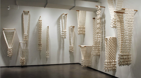 Ma-Lai, Pinaree Sanpitak, 2015, toile fabric