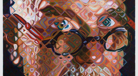 Chuck Close, Self-Portrait II, 2011, oil on canvas