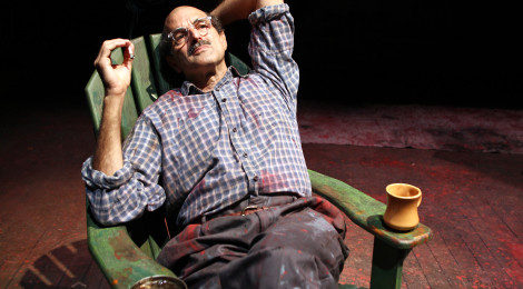 Mark Harelik as Rothko in John Logan's Red at South Coast Repertory. Photo by Debora Robinson-SCR