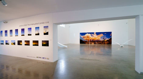 Jeremy Kidd, "The Interrupted Landscape" (2016), Installation view, courtesy of the artist and MOAH.