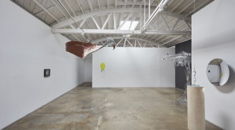 Rebecca Ripple, "Surface Tension," Installation view, courtesy of the artist and Klowden Mann.