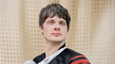 Amy Elkins, Zak (Second Row, University Team
Captain), Princeton, NJ, 2010, (detail).