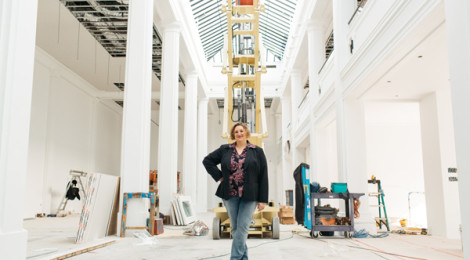 Jenni Sorkin at HW&S, photo Leo Cabal Photography/Courtesy Hauser & Wirth.