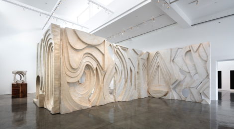 Thomas Houseago, North Gallery Installation Shot, 2017 ©Thomas Houseago, courtesy of the artist and Gagosian Gallery, photo by Fredrik Nilsen.