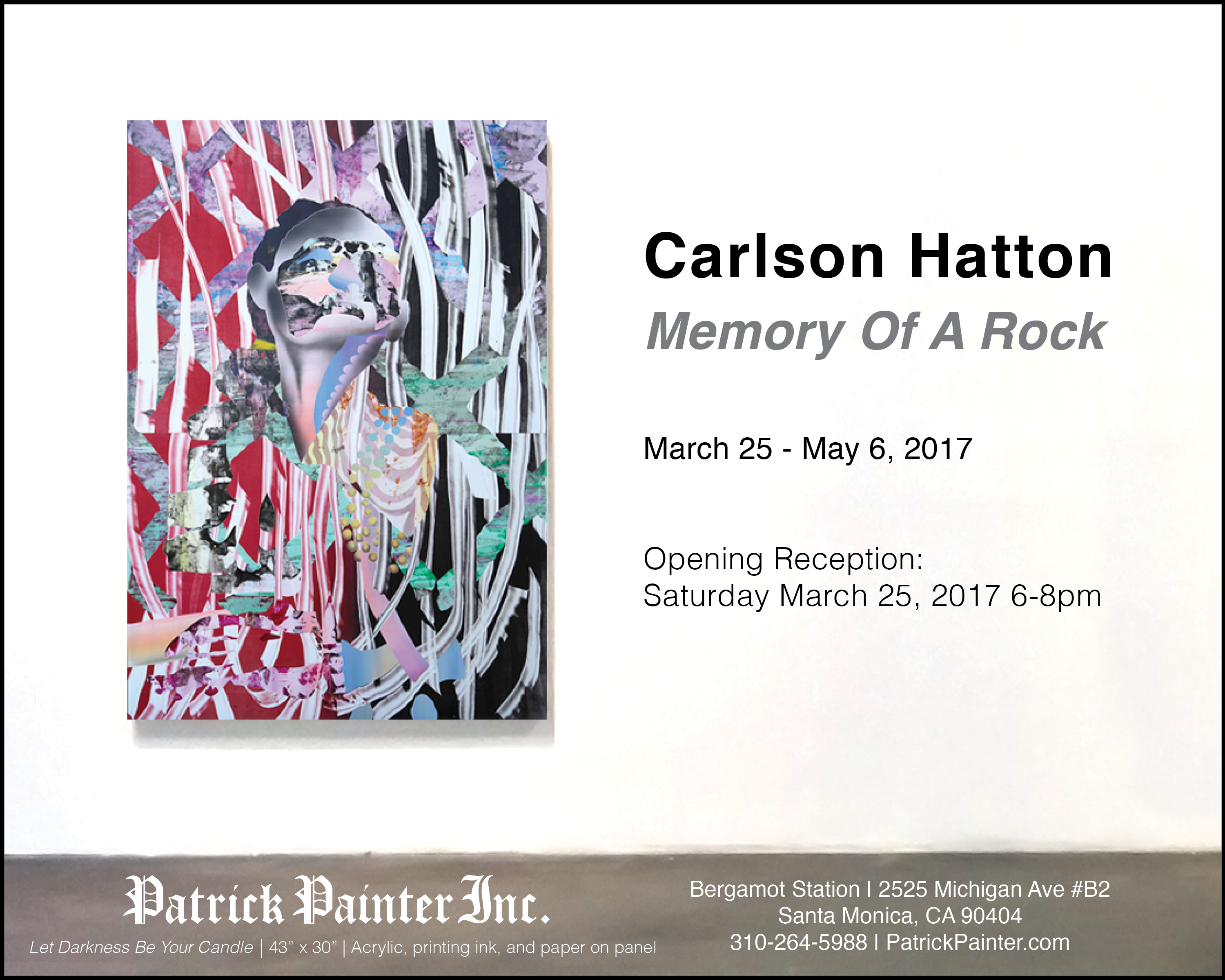 Carlson Hatton: Memory of a Rock Hatton Memory draft6 2 Carlson Hatton: Memory of a Rock