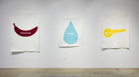 "Top Five Buddy Cop Films," installation view, courtesy of Steve Turner.