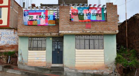 Puno MoCA, (2011), installation by Donna Huanca and Roy Minten, photo by Roy Minten