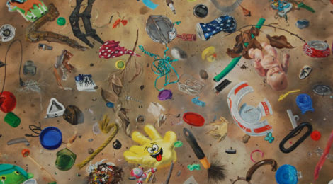 Constance Mallinson, The Large B-lasst (detail), 2016, photo by Erick Mallinson, courtesy Jason Vass