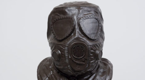 Ben Jackel, Gas Mask, 2016, ©Ben Jackel, courtesy L.A. Louver.
