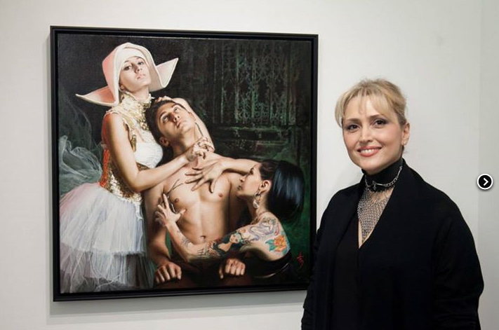 Alexandra Manukyan’s “Beautiful Disaster” at Corey Helford Gallery