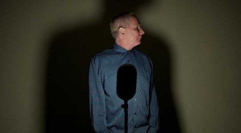 Mike Kelley in his Highland Park studio. Photo by Tyler Hubby, Dec. 2011