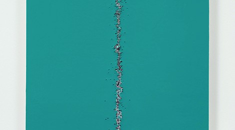 Sean Duffy, Teared Up, 2014. Courtesy of Susanne Vielmetter Los Angeles Projects; Photo credit: Robert Wedemeyer.