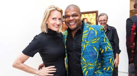 Julie Roberts, Kehinde Wiley at Roberts & Tilton