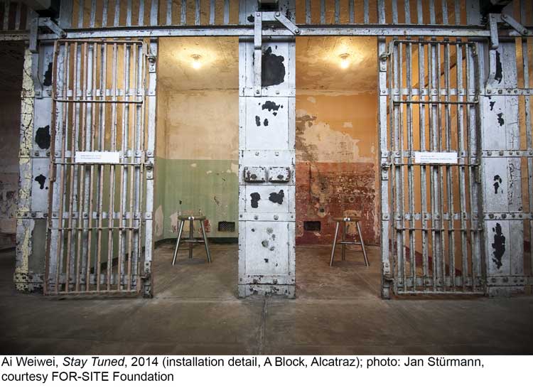 China: Ai Weiwei on Alcatraz