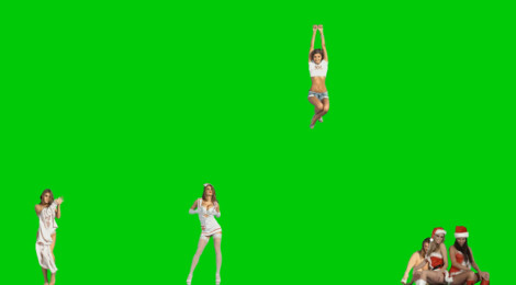 Petra Cortright, still from "Niki, Lucy, Lola, Viola"