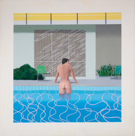 David Hockney, Peter Getting out of Nick's Pool (1966).
