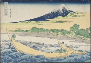 Hokusai, Tago Bay near Ejiri on the Tôkaidô, 1830-31