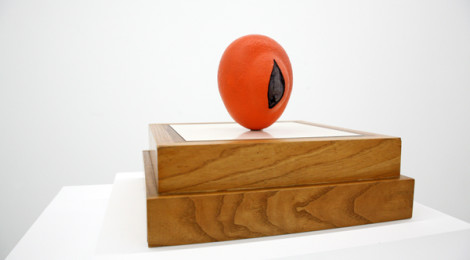 Ken Price, Orange, 1964, fired ceramic, courtesy Parrasch Heijnen Gallery.