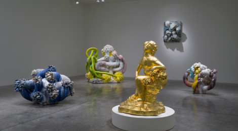 Installation of Matt Wedel, “Peaceable Fruit,” L.A. Louver, 2015, courtesy L.A. Louver