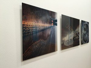 Anushe Shoro, from left to right: Dark side of the Moon (2013), Reflection (2012), The Glass Eye (2013), courtesy of the artist. 