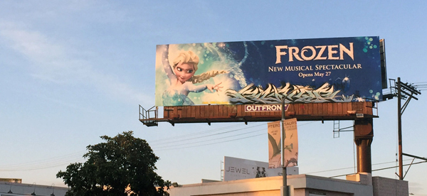 Frozen-billboard