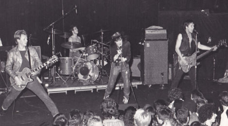 X at the Whisky a Go Go, August, 1980, photo by Lynda Burdick.