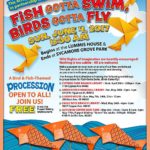 “FISH GOTTA SWIM, BIRDS GOTTA FLY” A FREE-FORM PROCESSION IN HIGHLAND PARK