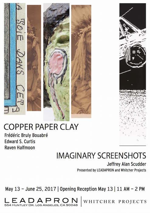 Opening Reception - COPPER PAPER CLAY and Imaginary Screenshots